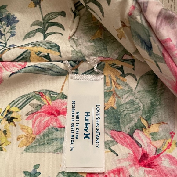 Love shack fancy Hurley collaboration swimsuit bikini bottoms size small… - Picture 5 of 7